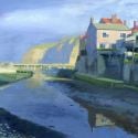 1.9.0 Staithes September. 2017 Acrylic. 360x240mm