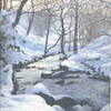 Baysdale Beck, Winter. 210x300mm. Sold