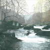 River Esk, Winter. Gouache. 295 x 215 mm. Sold.