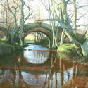 4 Bridge, Westerdale. Acrylic. 2010  225 x 325mm