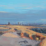 010  View from South Gare.   Acrylic.  2011.  